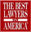 The Best Lawyers in America logo, symbolizing esteemed recognition as an accolade for legal expertise and professionalism.
